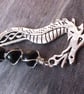 Dragon Bookmark, Black Agate Wire Wrapped Bookmark - Image 5