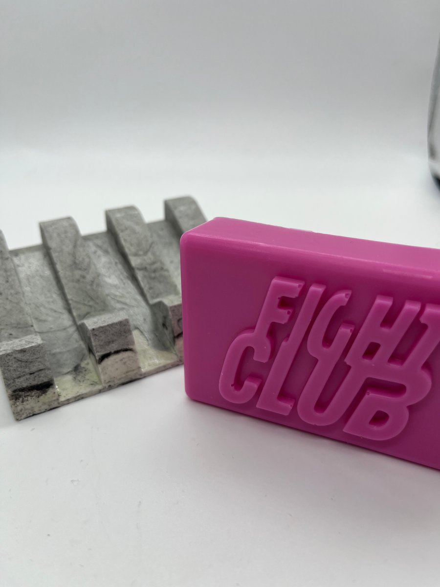 Handmade 'Fight Club' Novelty Soap - Vegan Male Gift - Film Memorabilia