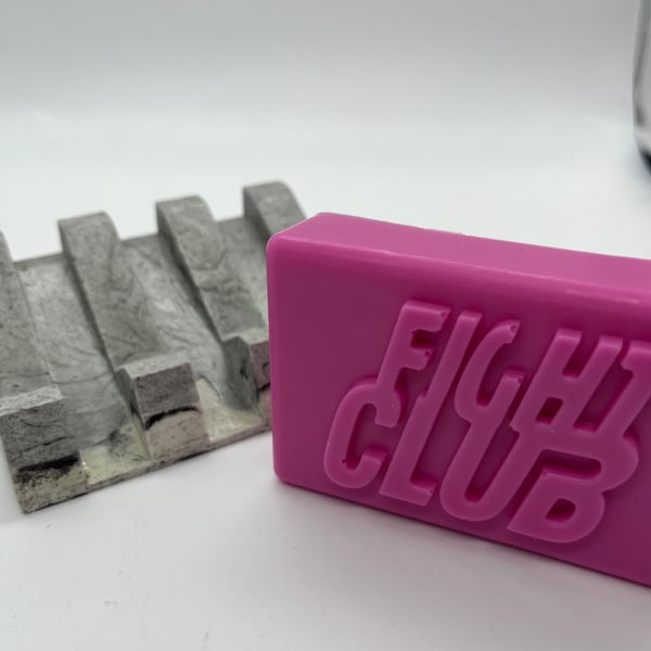 Handmade 'Fight Club' Novelty Soap - Vegan Male Gift - Film Memorabilia