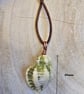 Handmade Copper Wire Wrapped Shell Pendant Necklace - Image 8