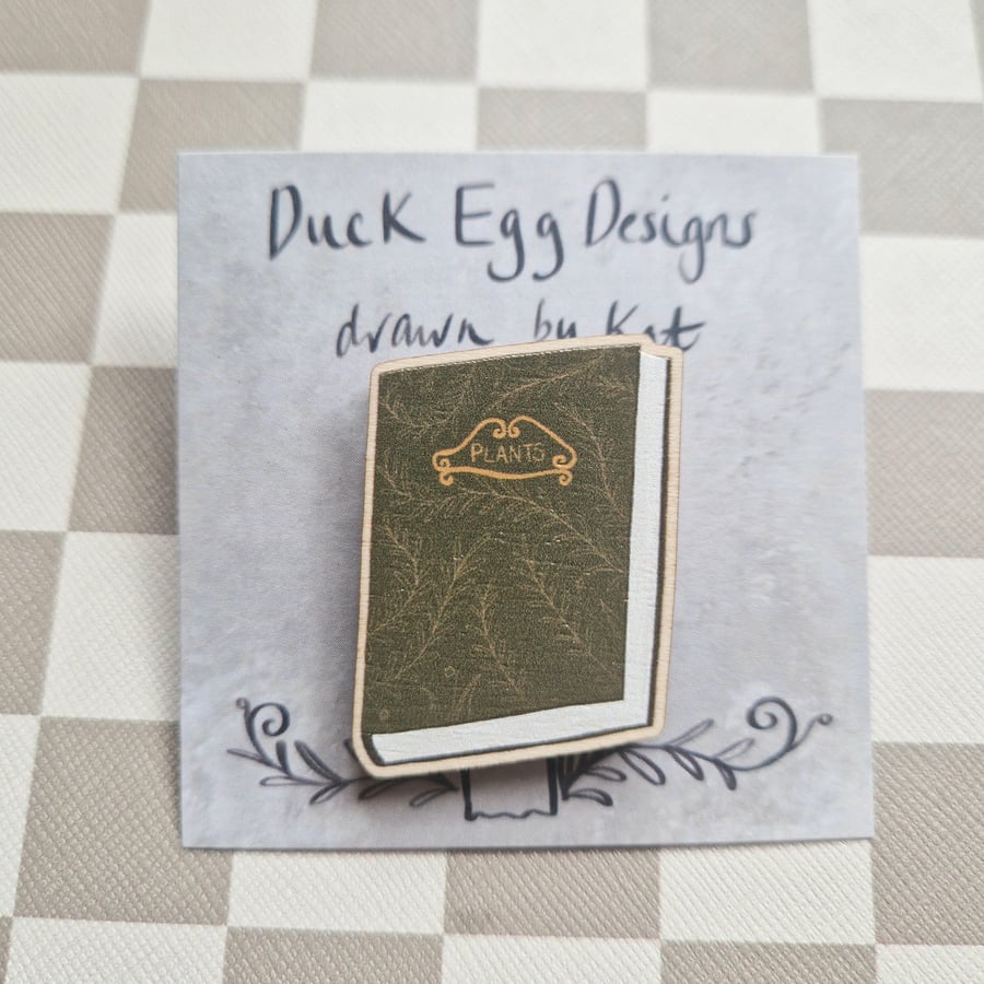 Green Book Pin Badge