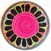 Large Pocket Mirror Handbag Accessories Colourful 