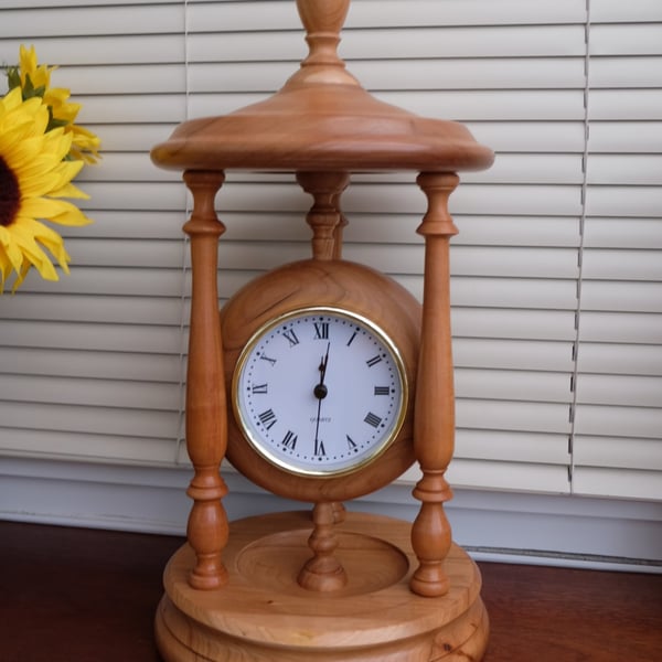 Cherry bandstand clock