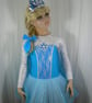 Ice Princess child's costume with tiara - Image 1
