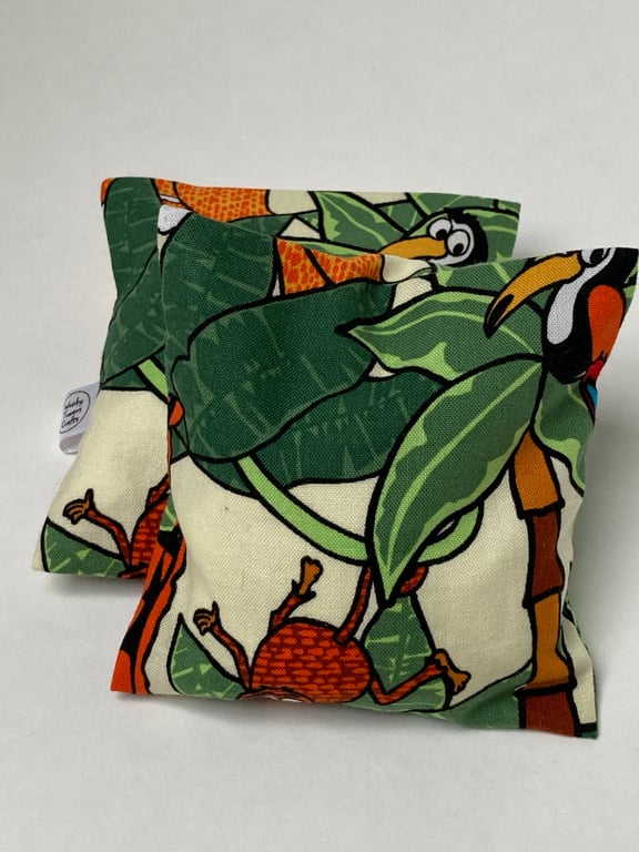 Hand warmers - with cotton washable covers.