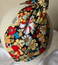 Gerty - Vibrant 40s Style Cotton Floral Print Turban Headband  - Image 2