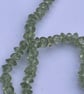 36cm string of tumbled Peridot chip beads 2-3mm