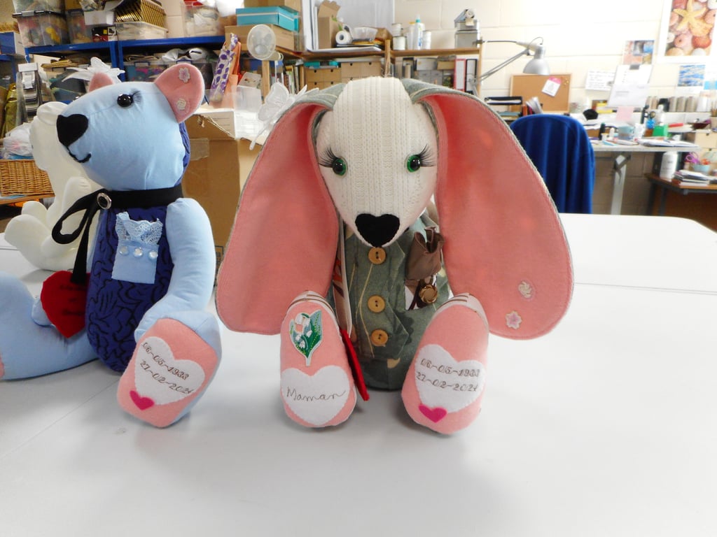 Custom Keepsake Memory Friend - Bunny