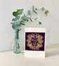 Zodiac Leo greeting card  - Image 1