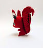 Cheeky Red Squirrel - Wool Felt Sculpture - Image 2
