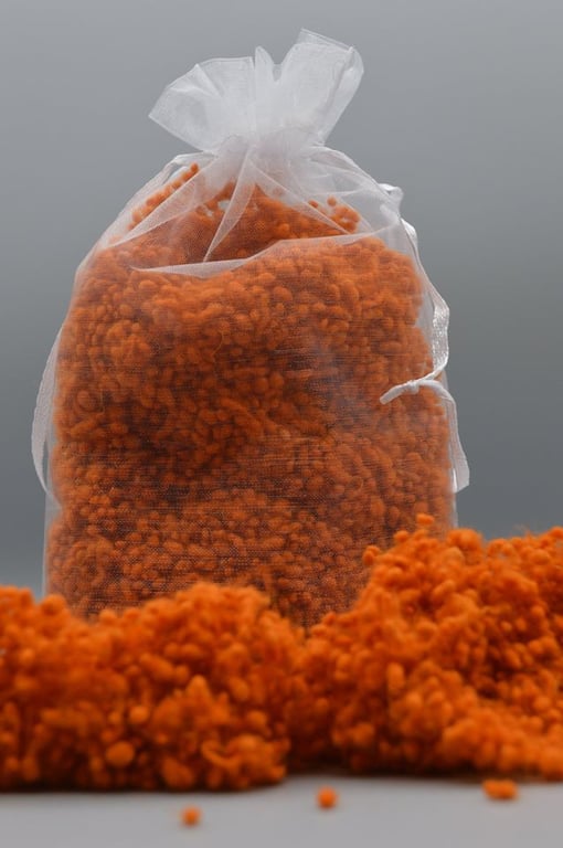 Wool Nepps Orange 25g