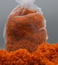 Wool Nepps Orange 25g - Image 1