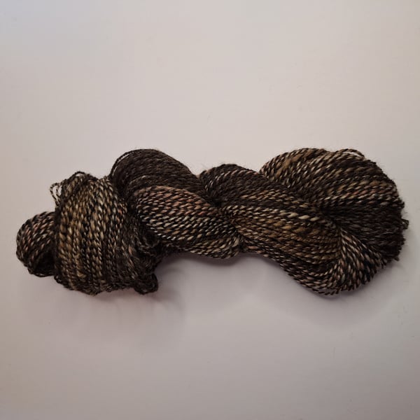 'Glastonbury '97' Hand Spun Yarn. DK. 100% Wool