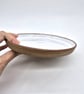Handmade Ceramic Plate with White Glaze - Image 2