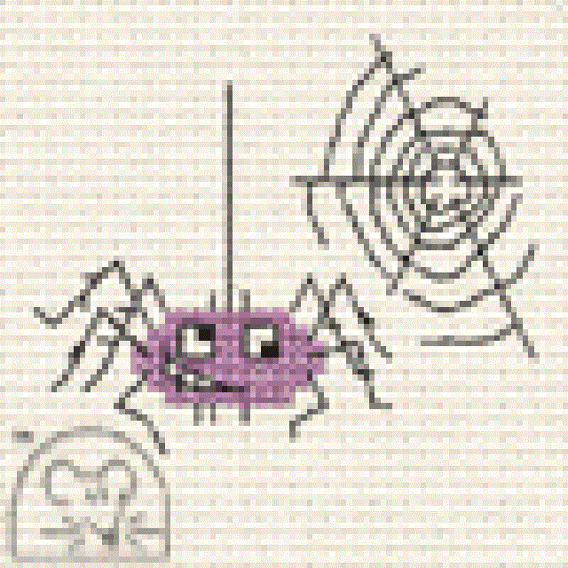 Mouseloft Stitchlets 'Make Me For Halloween - Spider' Cross Stitch Kit