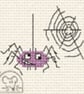 Mouseloft Stitchlets 'Make Me For Halloween - Spider' Cross Stitch Kit