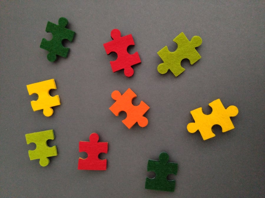 Puzzle Brooch