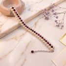 OOAK UK "Pearl Metallic" Handmade Bracelet Birthday Prom Mum Jewellery