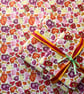 Colourful Tulip Gift Wrap with Matching Tag – Spring Floral Wrapping Paper  - Image 5