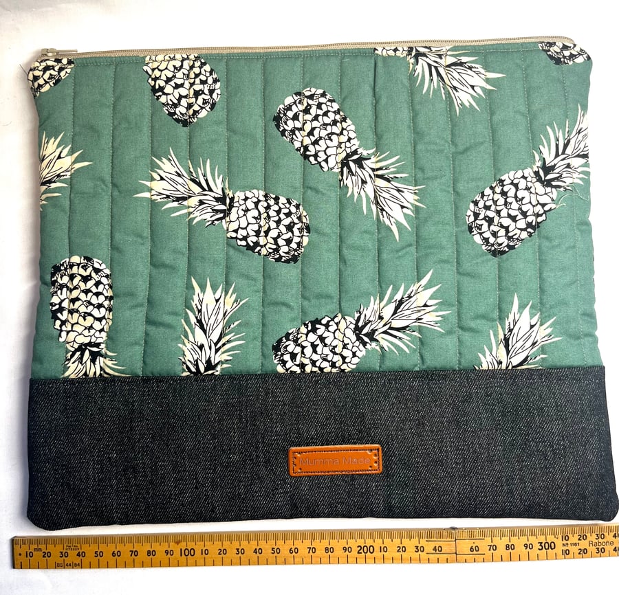 Handmade Quilted Laptop Case 