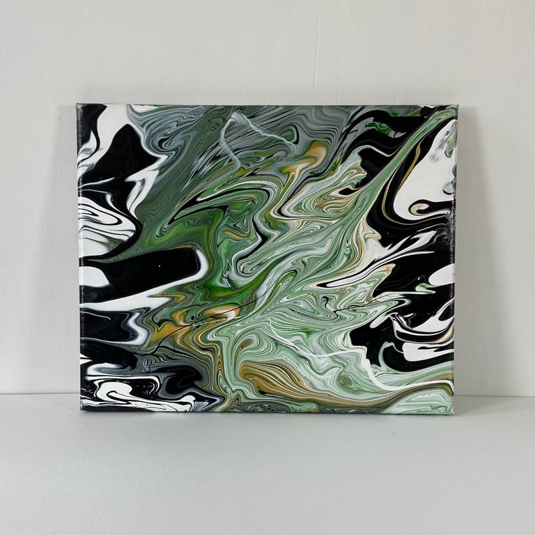 Abstract, Acrylic Pour Canvases