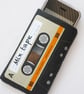 Orange Cassette Tape iPhone Case - Image 1