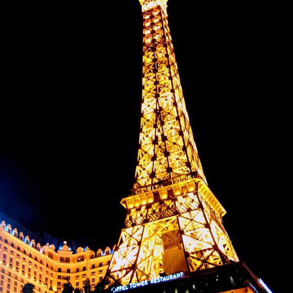 Eiffel Tower Las Vegas United States of America Photograph Print