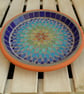 Gypsy Rainbow Mosaic Garden Bird Bath - Image 5