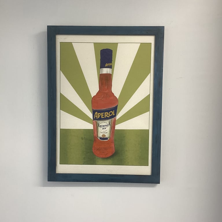 Aperol canvas print