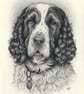 Custom Pencil Pet Portrait 6x8 in - Image 2