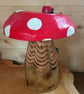 Red flat top Toadstool (A3) - Image 2