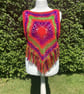 Rainbow crocheted top - Image 2