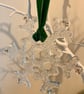 Large fused glass handmade snowflake - Image 1