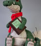 Needle Felted Vegan Crocodile- Woollen Decoration  - Image 4