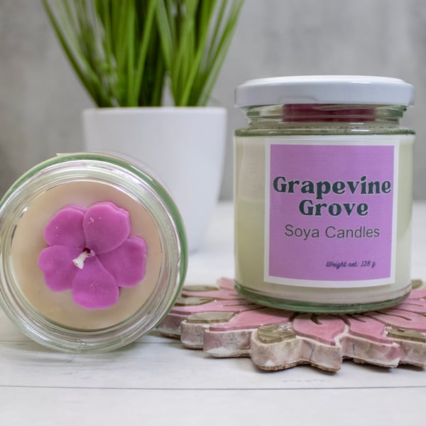 Grape Grove Vine - soya with Cypress, grapevines and Moss