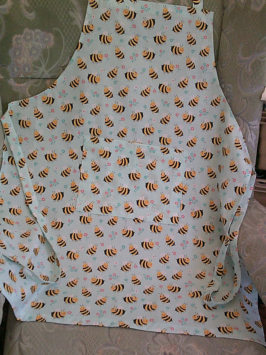Comical Bees Adult Apron