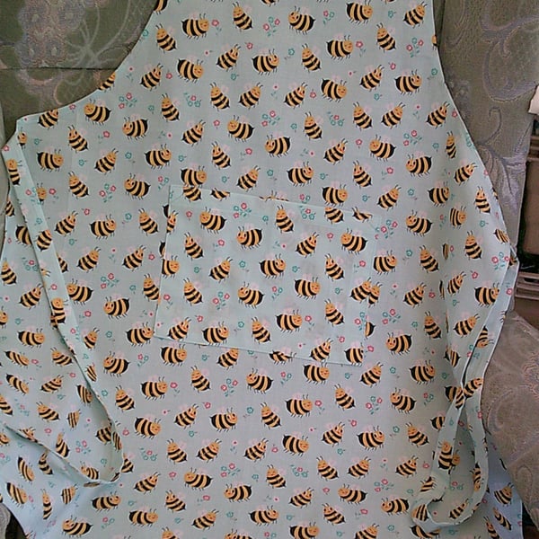 Comical Bees Adult Apron