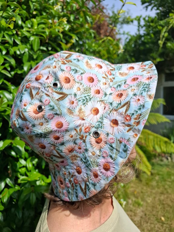 Festival style summer bucket hat