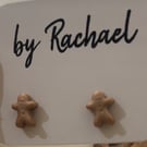 Gingerbread men studs