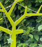 AVENTURINE NECKLACE green star disco cool retro - Image 4