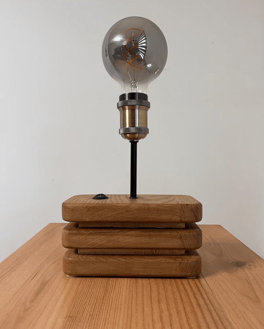 Country Boho Bedside or Desk Lamp 