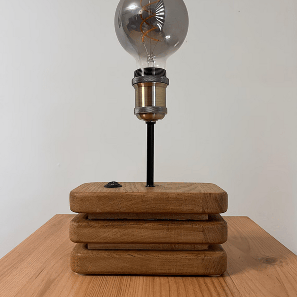 Country Boho Bedside or Desk Lamp 