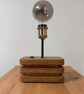 Country Boho Bedside or Desk Lamp 