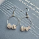 Gemstone Hoops