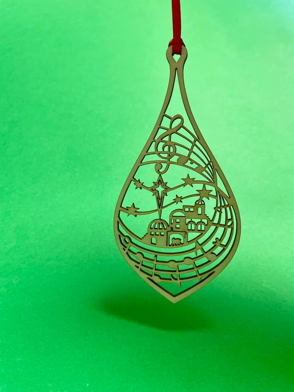 Christmas carol decoration - O Holy Night