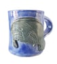 Manatee Mug - Hand Built Stoneware Pottery - Image 7
