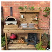 Outdoor BBQ & Pizza Kitchens