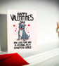 Staffordshire Bull Terrier Valentine’s Card – Love As Big As A Staffy Smile - Image 3
