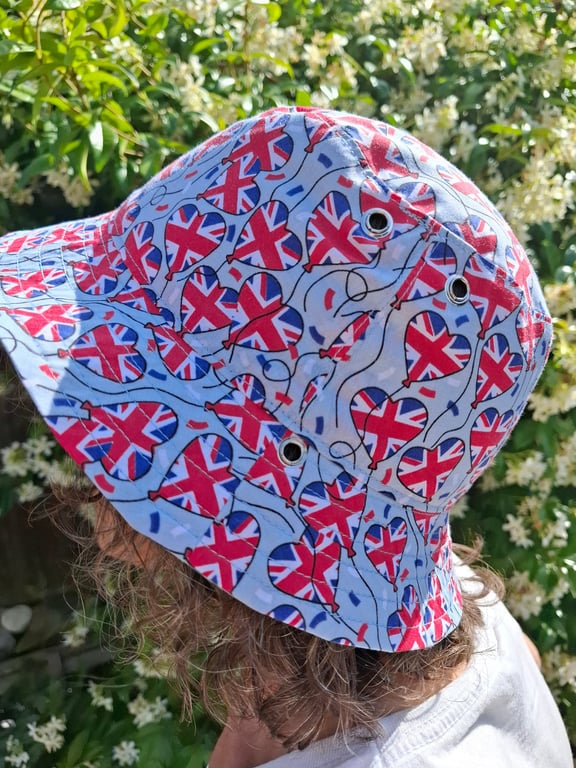 Festival style summer bucket hat