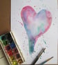Love and Friendship Heart, original painting - Image 5